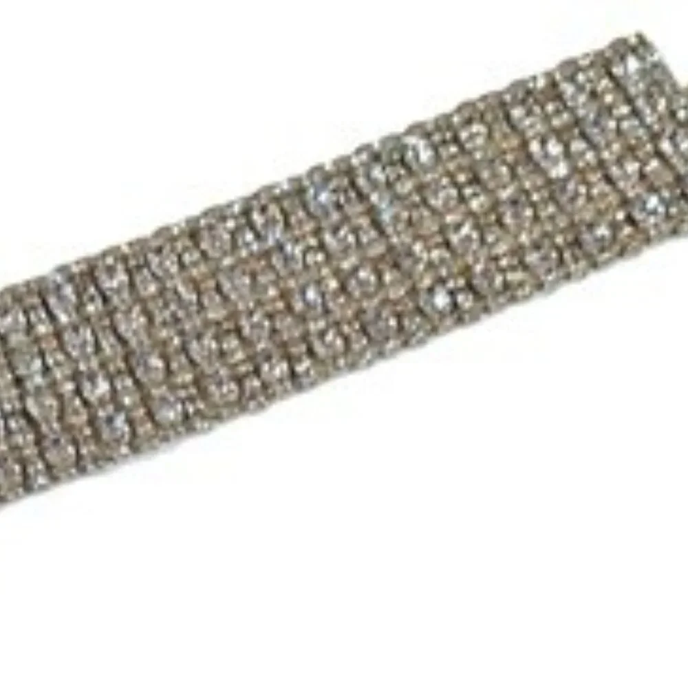 Silver Rhinestone Very Bright Bracelet - Picture 2 of 9